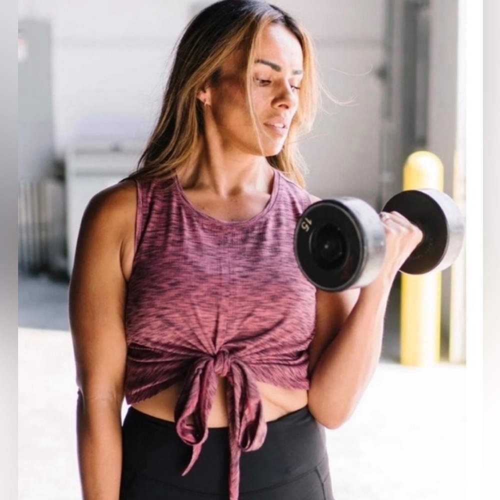 ZYIA Active Pink Inifinity Tank, Size XL